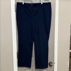 Old Navy Navy and Navy Blue Ultimate Straight Pants